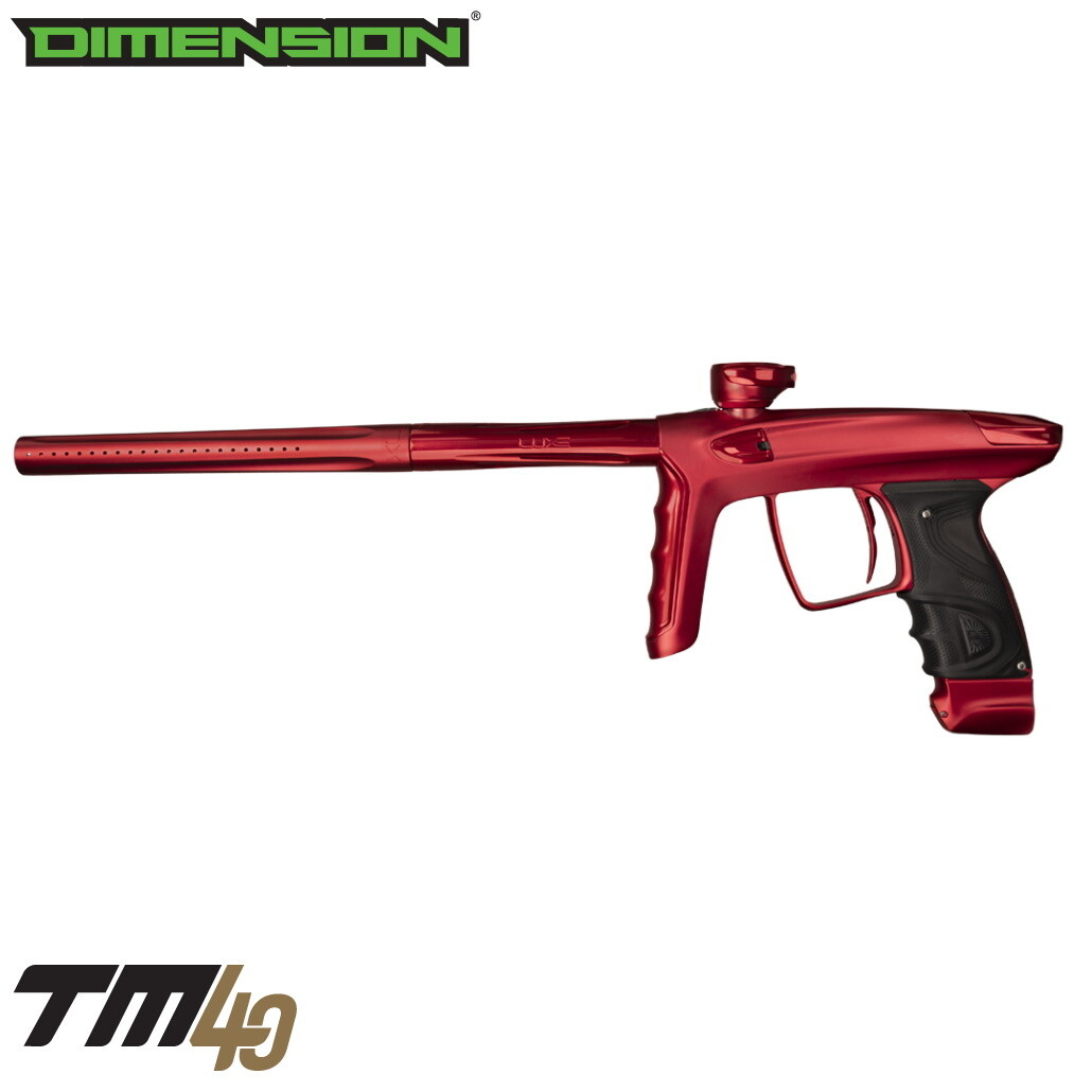 DLX Luxe TM40 Paintball Gun - Dust Red / Gloss Red