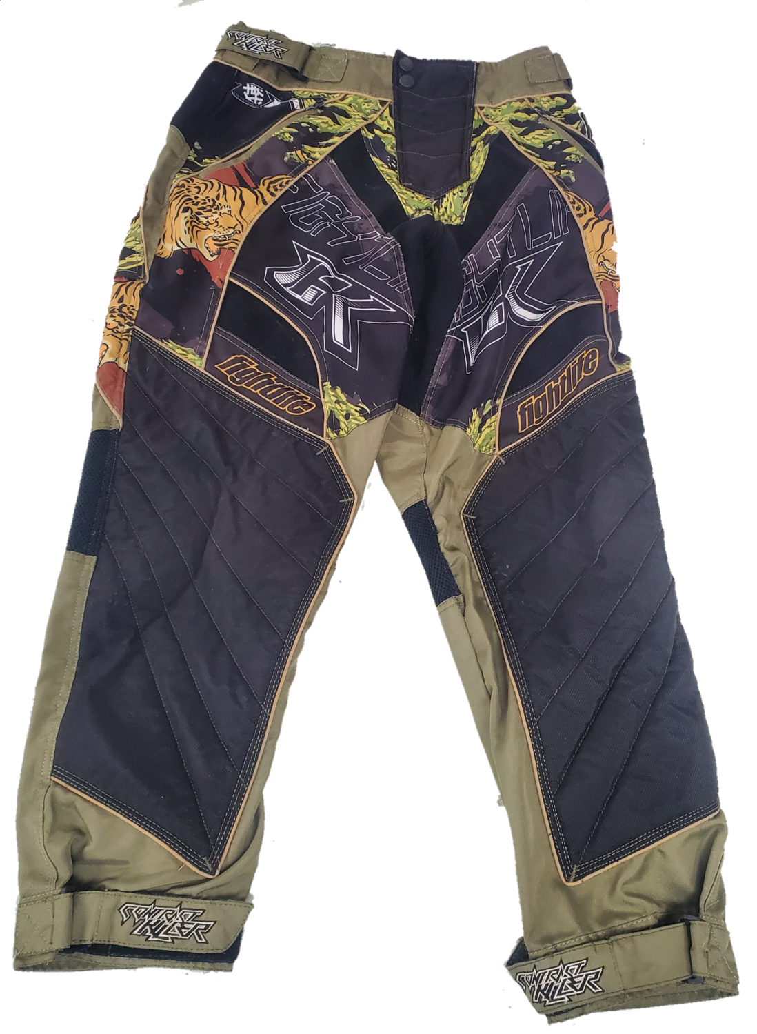 Used Contract Killer CK Tiger Paintball Pants - Size Medium 32-34