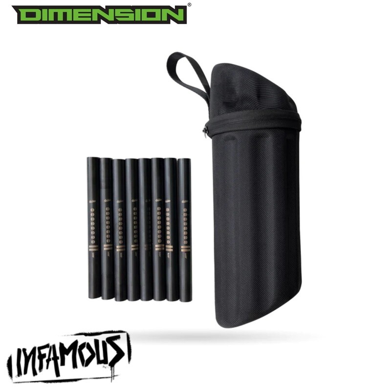 Infamous X Freak XL Stainless Steel Boremaster Insert Kit - Black Nitride