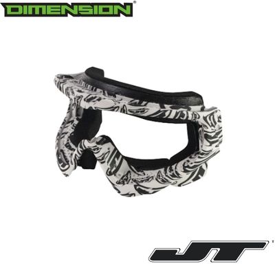 JT Spectra Proflex LE Parts - Black &amp; White Banana Logo Frame Assembly