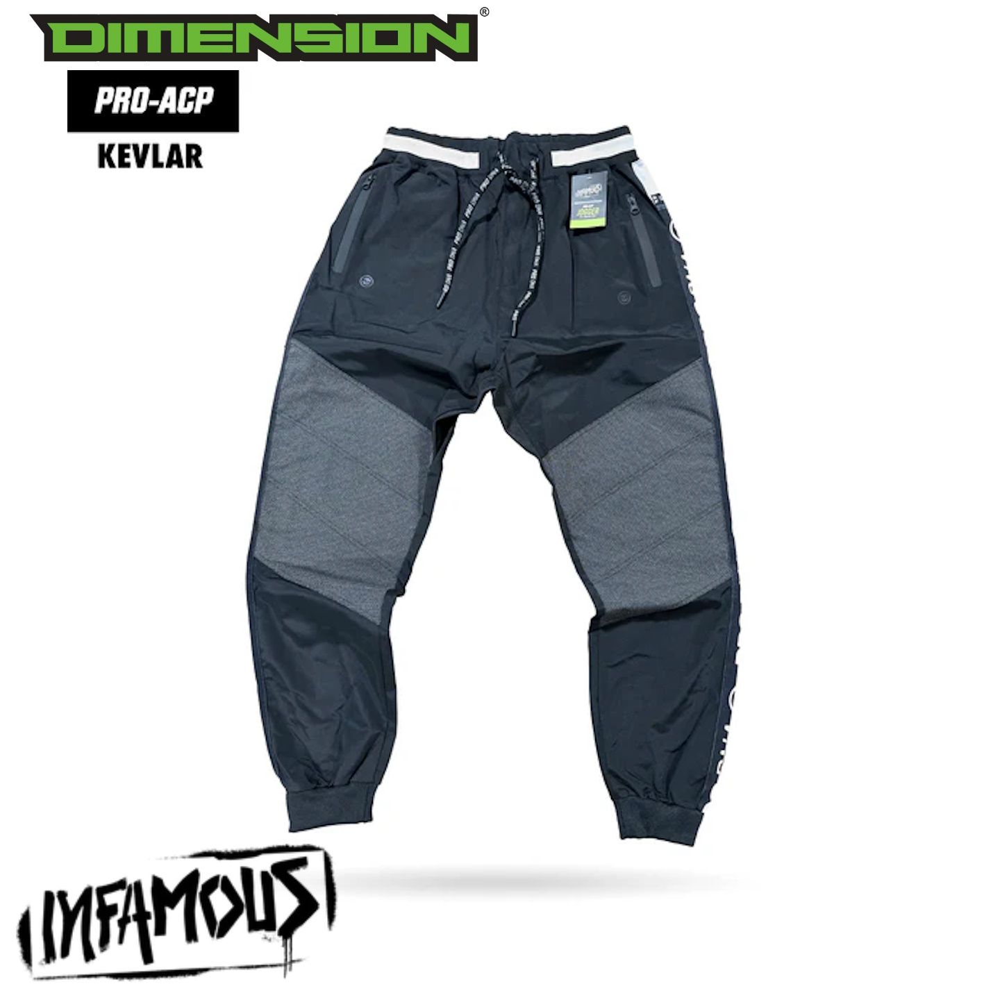 Infamous KEVLAR PRO-ACP Joggers - Black - XL