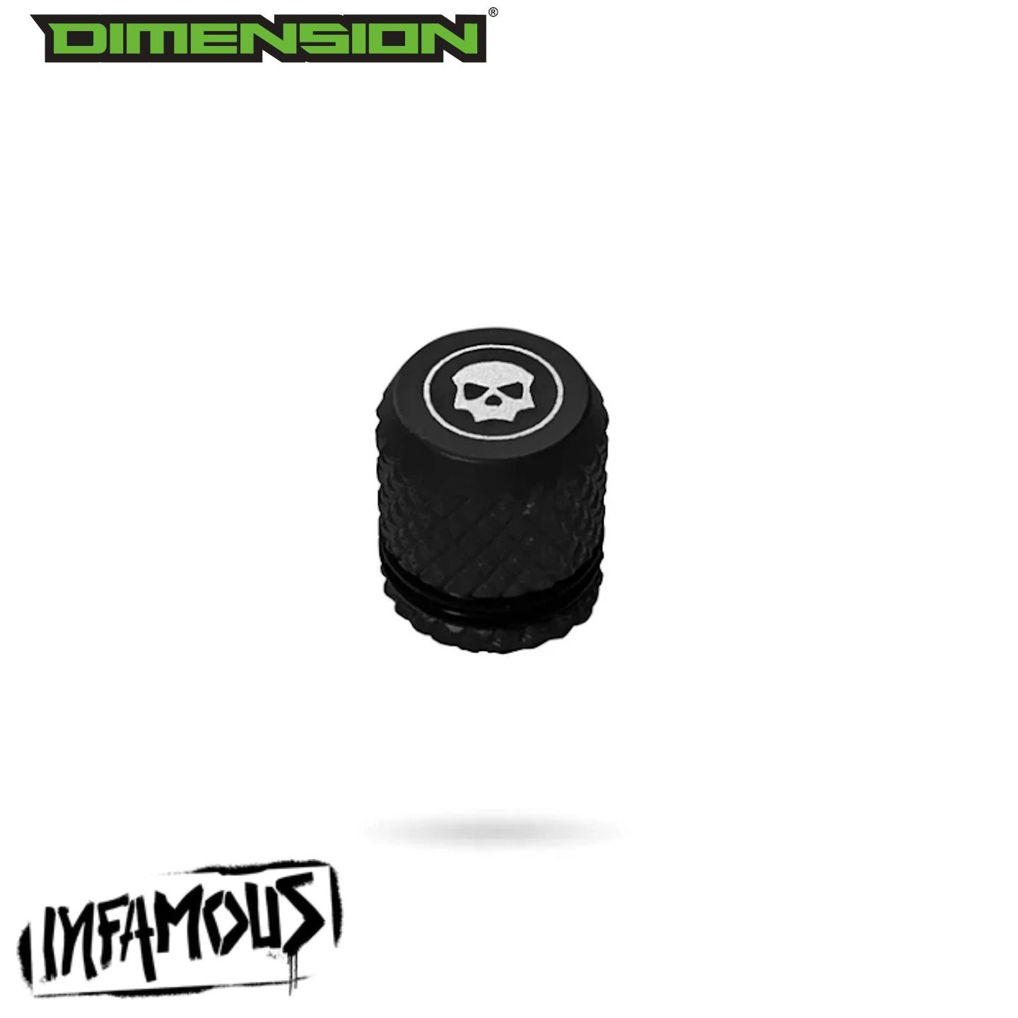 Infamous PRO DNA Fill Nipple Cover - Black