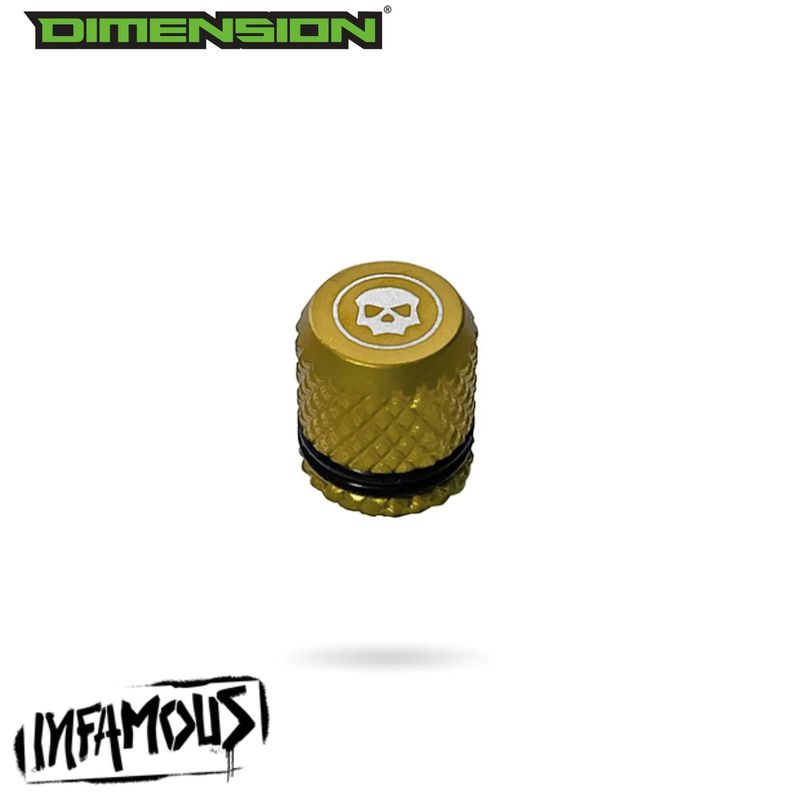 Infamous PRO DNA Fill Nipple Cover - Gold