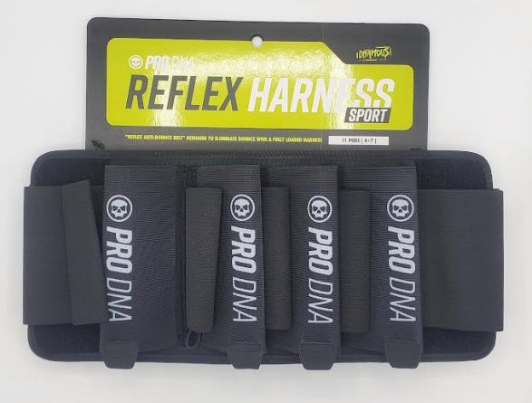 Infamous PRO DNA Reflex Sport Harness - Black - 4+7