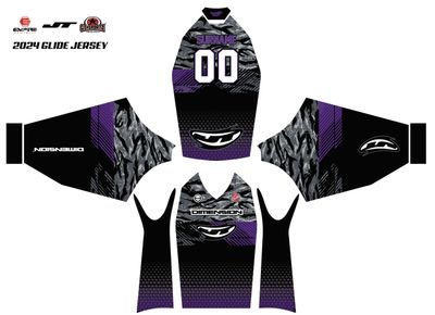 2025 Dimension Team Home Jersey (Purple/Tiger Stripe)