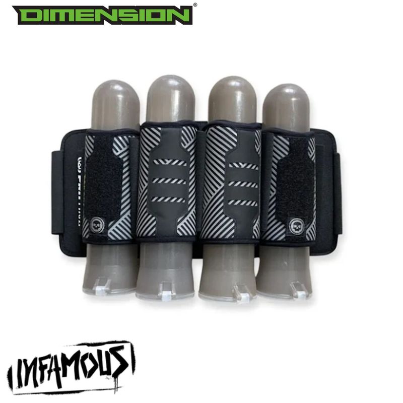 Infamous PRO DNA Reflex Harness - Grey - 4+7