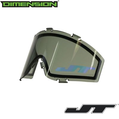 JT Spectra Lens Thermal - Smoke w/ Blue Mirror Logo