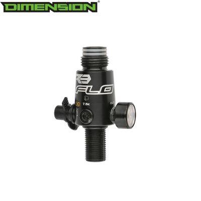 Empire Flo Pro Complete Regulator Assembly - Reg Only - Polished Black