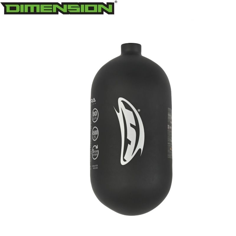 JT Ultra Light Tank w/o Regulator - GREY 80ci - Tank Only