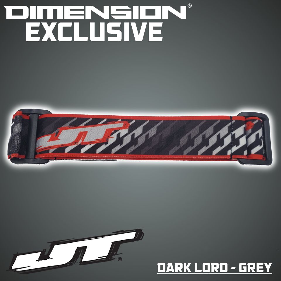 JT Paintball Goggle Strap - Dark Lord Grey (DIMENSION LIMITED EDITION)