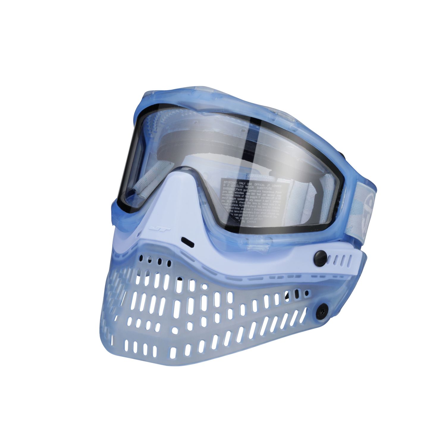 JT Spectra Proflex LE Goggle - Mar Birthstone Ice - Aqua w/magnet chin strap	