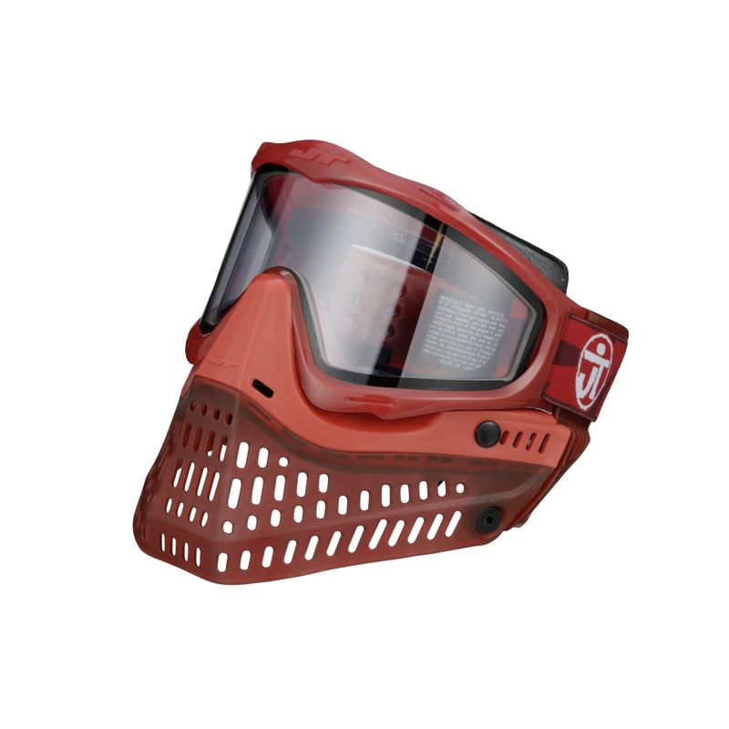 JT Spectra Proflex LE Goggle - Jan Birthstone Ice - Garnet w/magnet chin strap