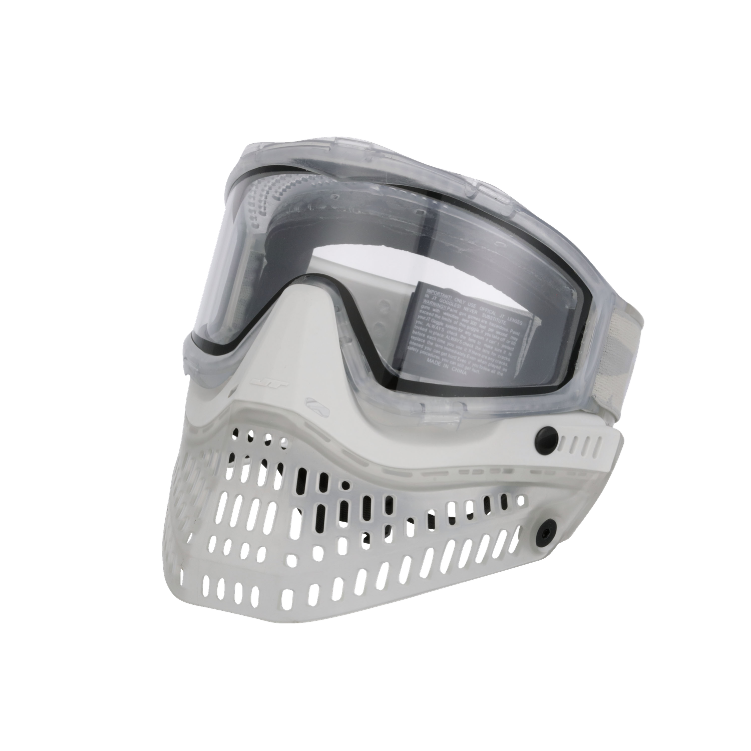 JT Spectra Proflex LE Goggle - April Birthstone Ice - Diamond w/ chin strap	
