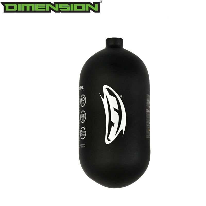 JT Ultra Light Tank w/o Regulator - WHITE 80ci - Tank Only