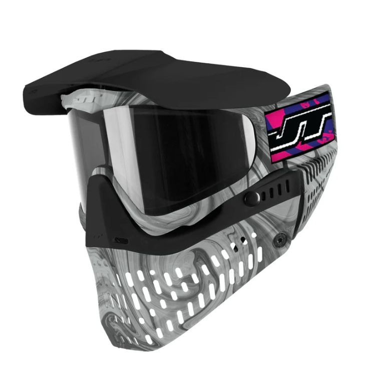 JT Spectra Proflex LE Goggle BN Marble Light Gray Black Home w Pink Strap