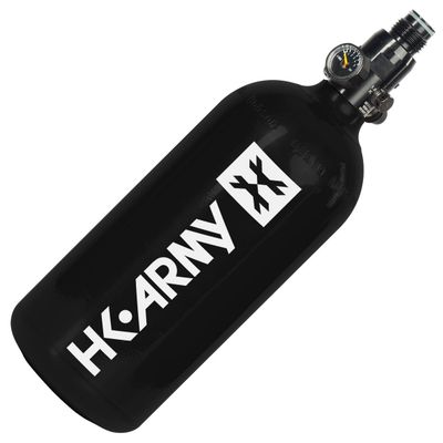 HKARMY 48ci / 3000psi Aluminum Compressed Air Tank - Black
