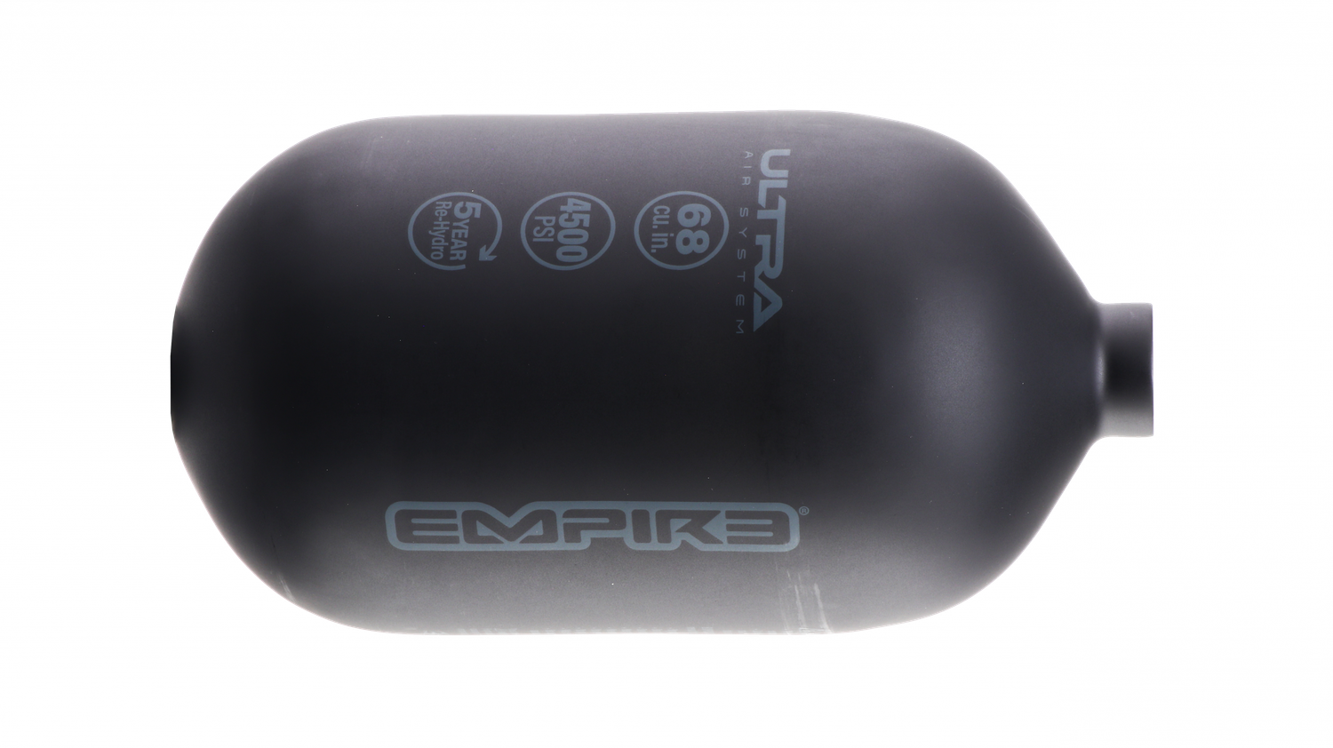 Empire Ultra Light Tank w/o Regulator 68ci - Matte Black - Tank Only