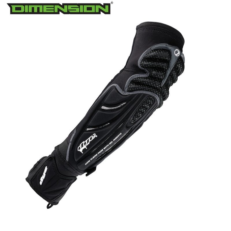 Dye Performance Elbow Pads - Black - Large
