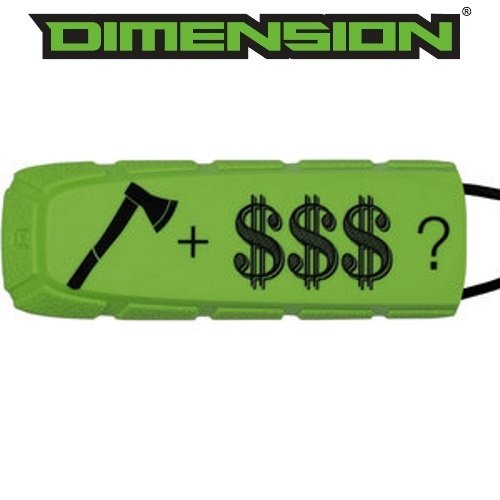 Exalt Pro Bayonet Barrel Cover - Axe + Cash Lime/Black