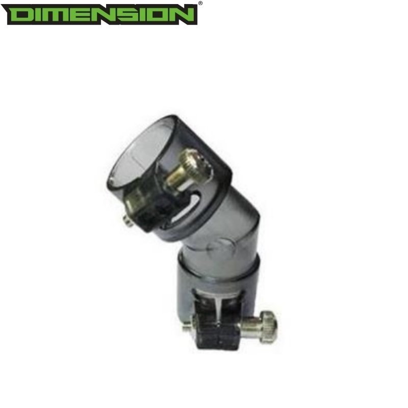 JT Powerfeed Elbow 7/8 Inch - Smoke