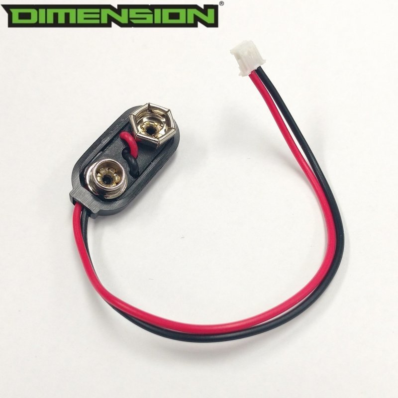 SP RSX / XLS 9 Volt Battery Adapter ( Factory Replacement Part ) SHK139