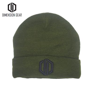 Dimension Gear "Cube" Beanie - Olive/Black