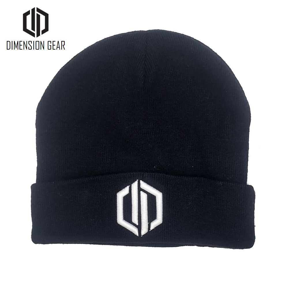 Dimension Gear "Cube" Beanie - Black/White