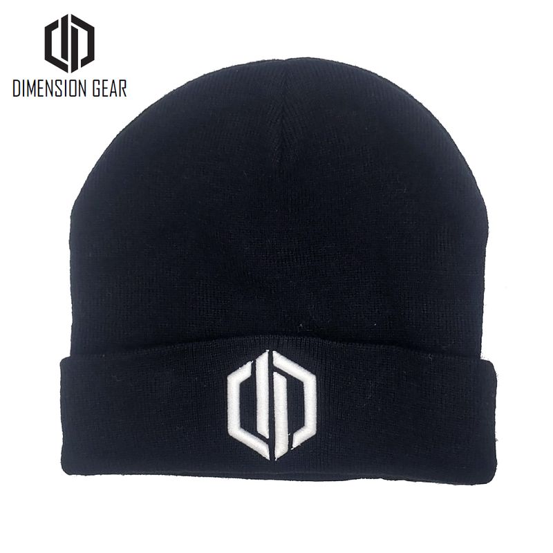 Dimension Gear "Cube" Beanie - Black/White