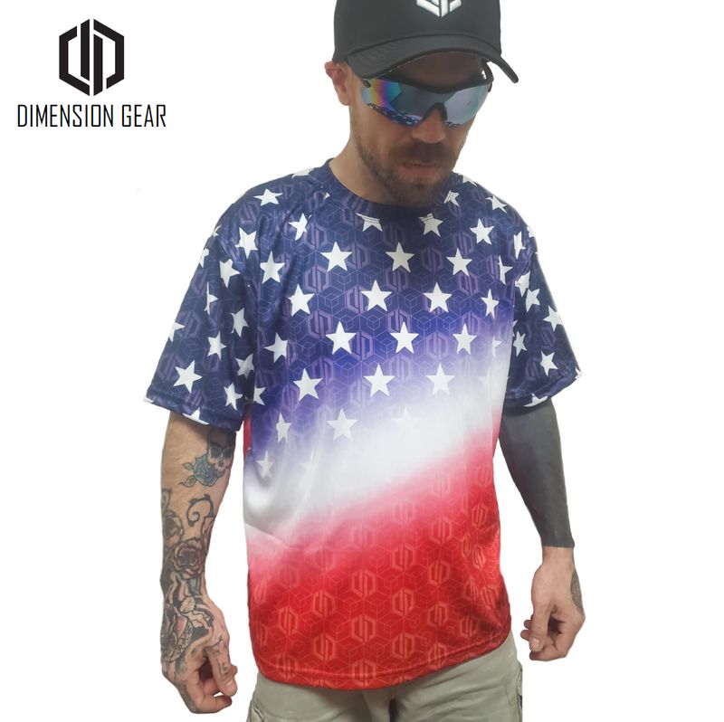 Dimension Gear Live-Dri T-shirt - USA 250 - 2XL