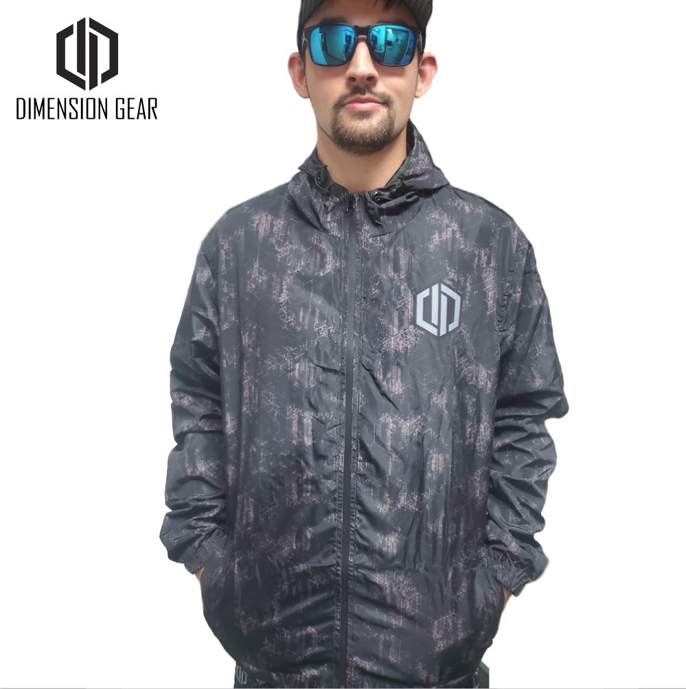 Dimension Gear Hexa Windbreaker - Black - 2XL