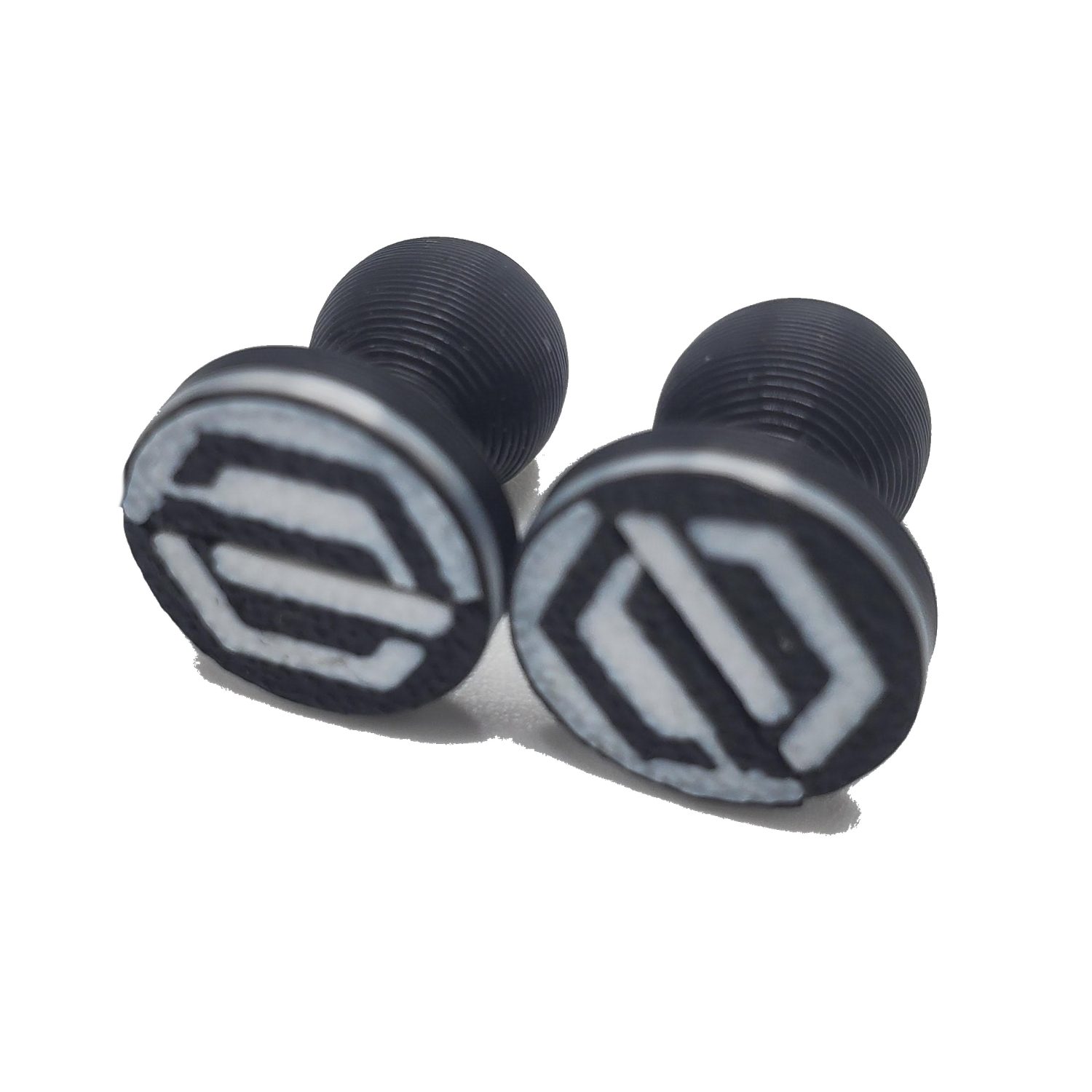Dimension Gear - Proflex Skirt Plugs (2 Pcs.) - Hexa Cube - Inverse Black/White