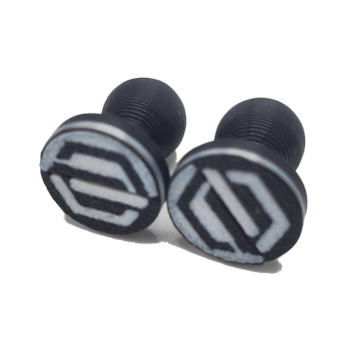 Dimension Gear - Proflex Skirt Plugs (2 Pcs.) - Hexa Cube - Inverse Black/White