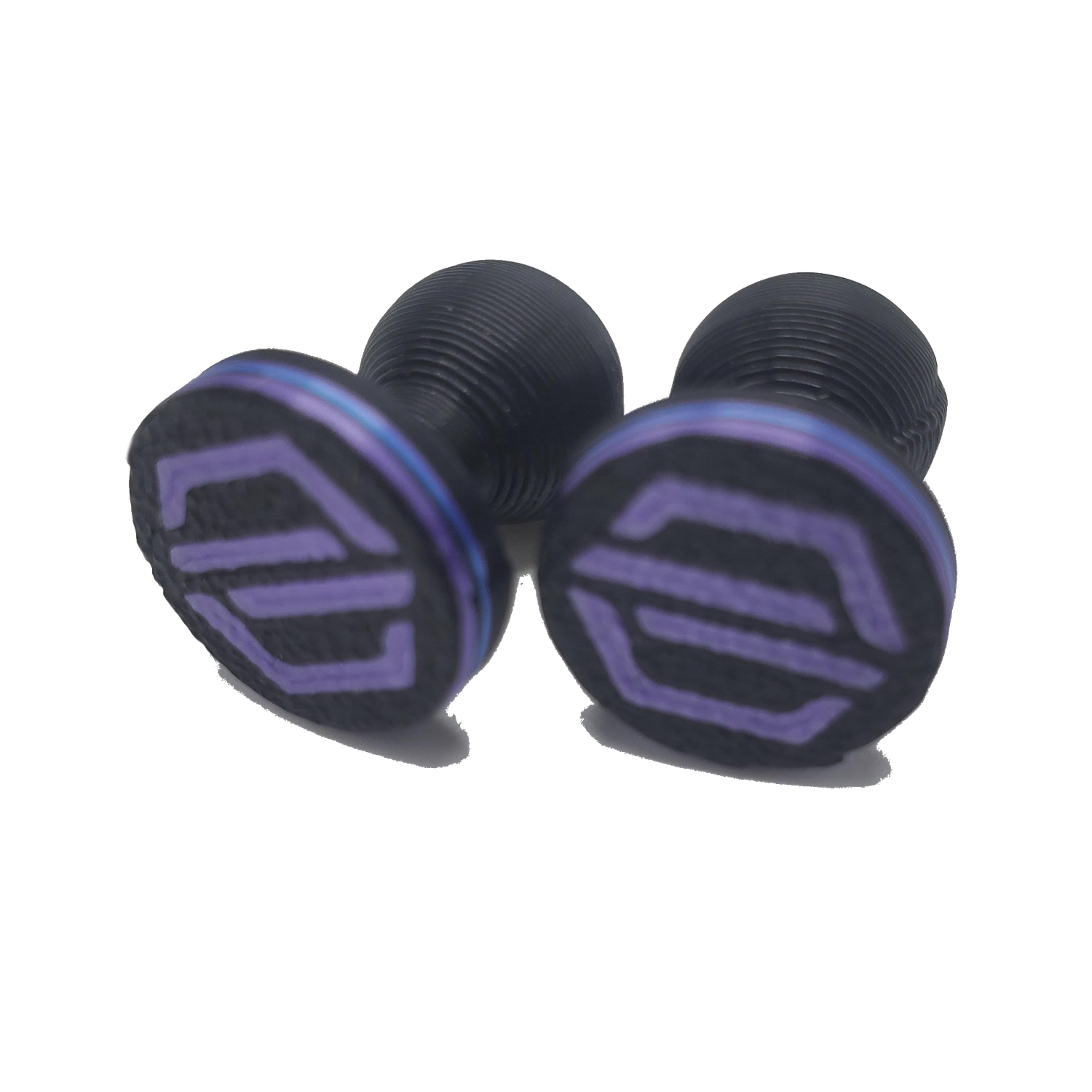 Dimension Gear - Proflex Skirt Plugs (2 Pcs.) - Hexa Cube - Purple/Black