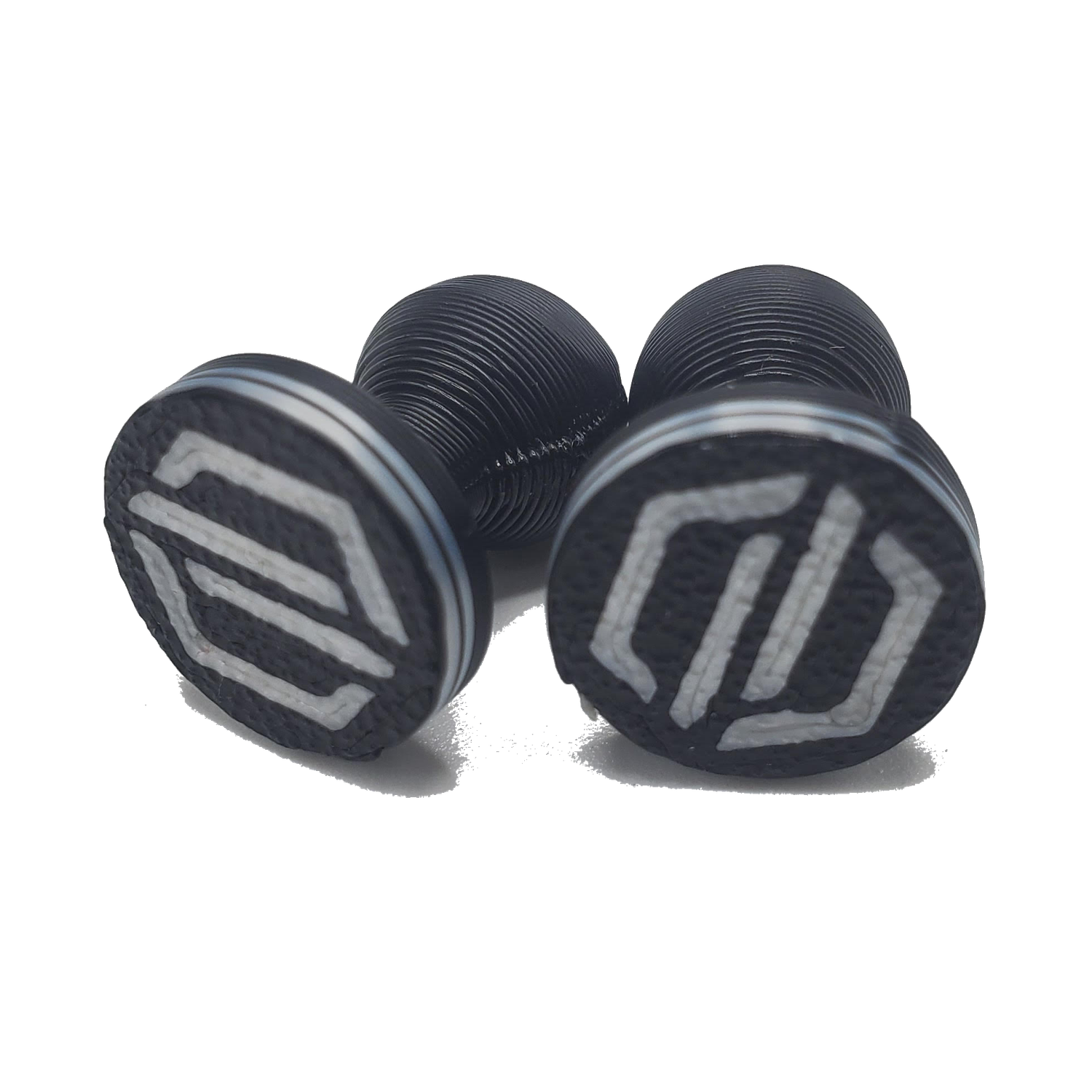 Dimension Gear - Proflex Skirt Plugs (2 Pcs.) - Hexa Cube - Black/Silver