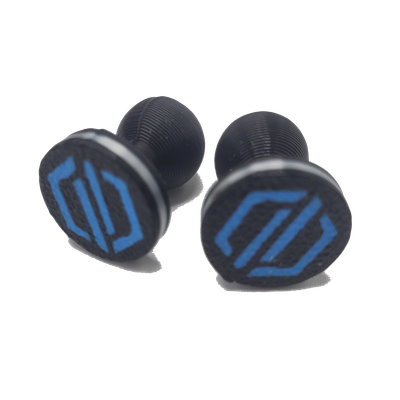 Dimension Gear - Proflex Skirt Plugs (2 Pcs.) - Hexa Cube - Black/Light Blue