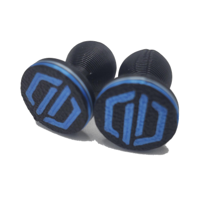Dimension Gear - Proflex Skirt Plugs (2 Pcs.) - Hexa Cube - Metallic Blue/Black