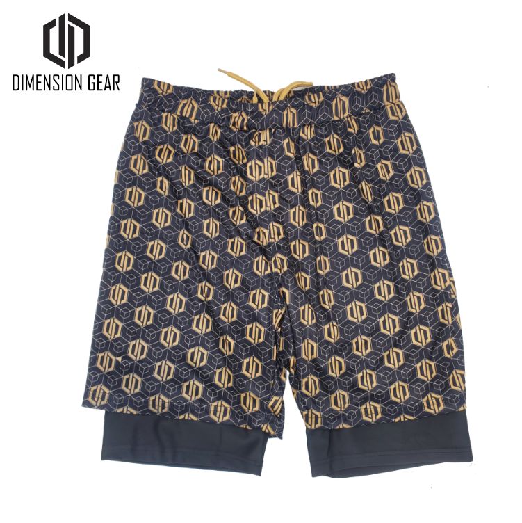 Dimension Gear Live-Dri Compression Short - Gold - 3XL