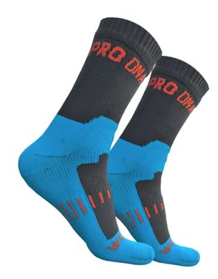 FNDN Infamous Waterproof Socks - Grey/Teal - Large