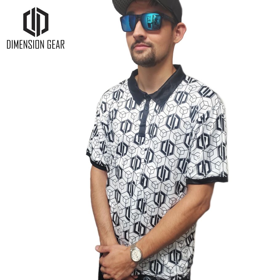 Dimension Gear Live-Dri/Polo - Hexa White - 2XL