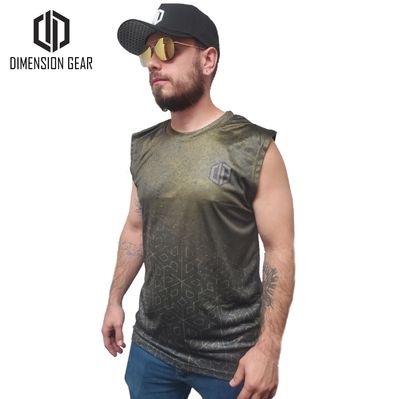 Dimension Gear Live-Dri Tank Top - Moss Six Stone - XL