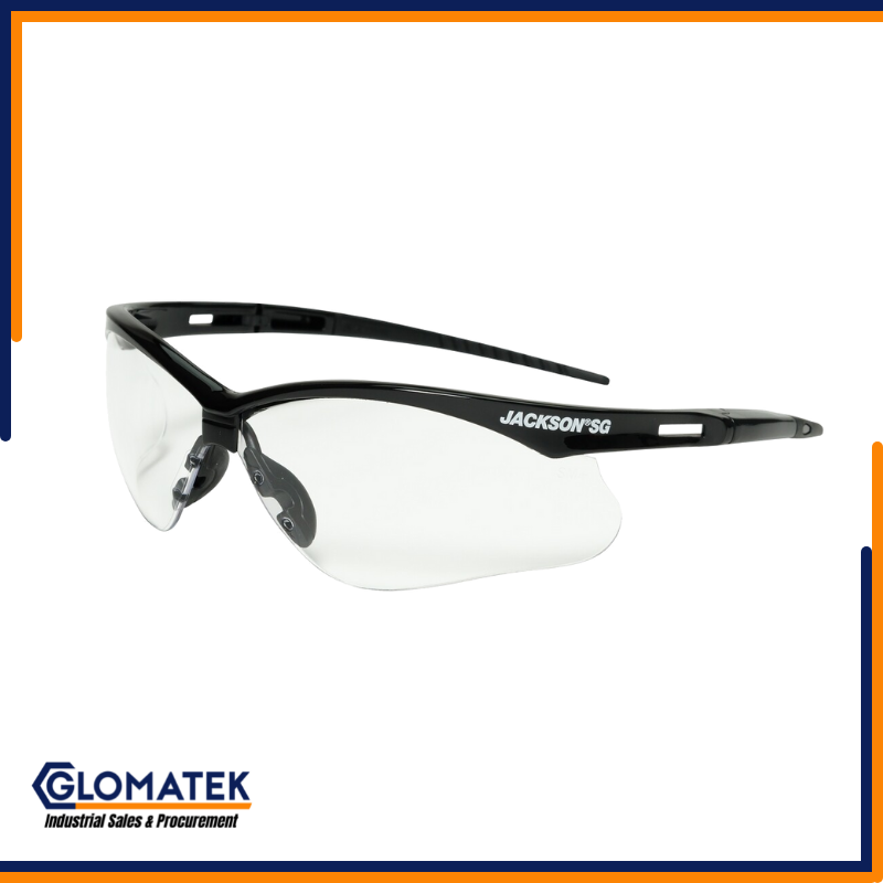 50001 Jackson Safety Glasses - Clear 50001 Jackson Safety Glasses - Clear