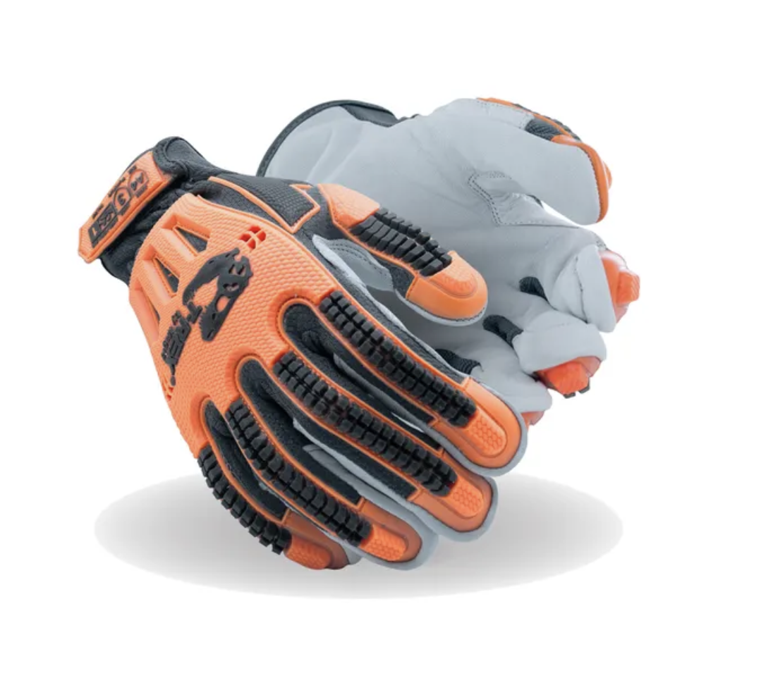 T-REX TRX744 Flexible Goatskin Palm Impact Glove - Cut Level A4