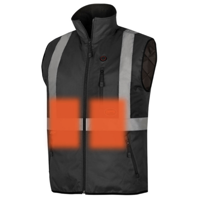Hi-Viz Heated Safety Vest