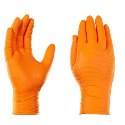 8 MIL DIAMOND-TEXTURED NITRILE GLOVES