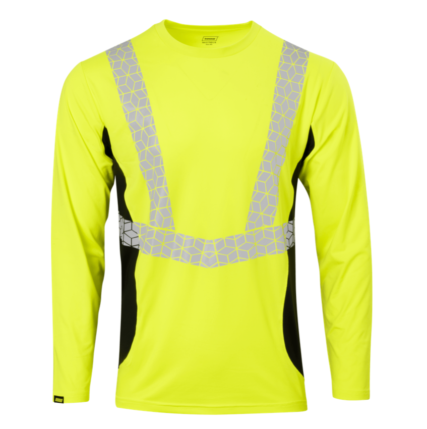 Ironwear Elastic Shirt: Long Sleeve, Reflective Tape