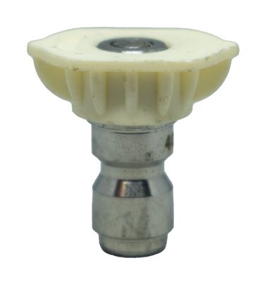 White Tip 40-Degree Quick Disconnect Spray Nozzle