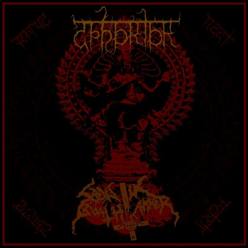 ABHORIOR / SADISTIK GOATHAMMER – Hierophanic Sigils ov the Poison and Death SPLIT CD