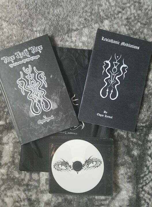 NAX ARAK NAX: The Rites of the Black Dragon by Edgar Kerval (Limited Edition Hardcover with Ritual CD, and Mojo Bag)