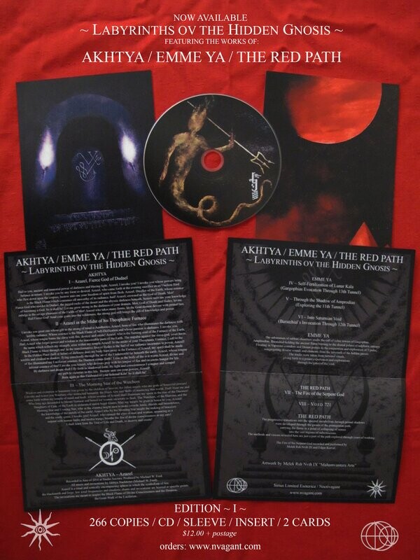 Akhtya, Emme Ya &amp; The Red Path &quot;Labyrinths ov the Hidden Gnosis&quot;