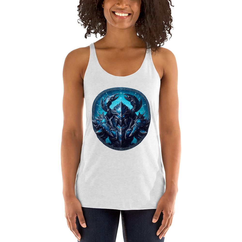 Cancer Zodiac Sign Women&#39;s Racerback